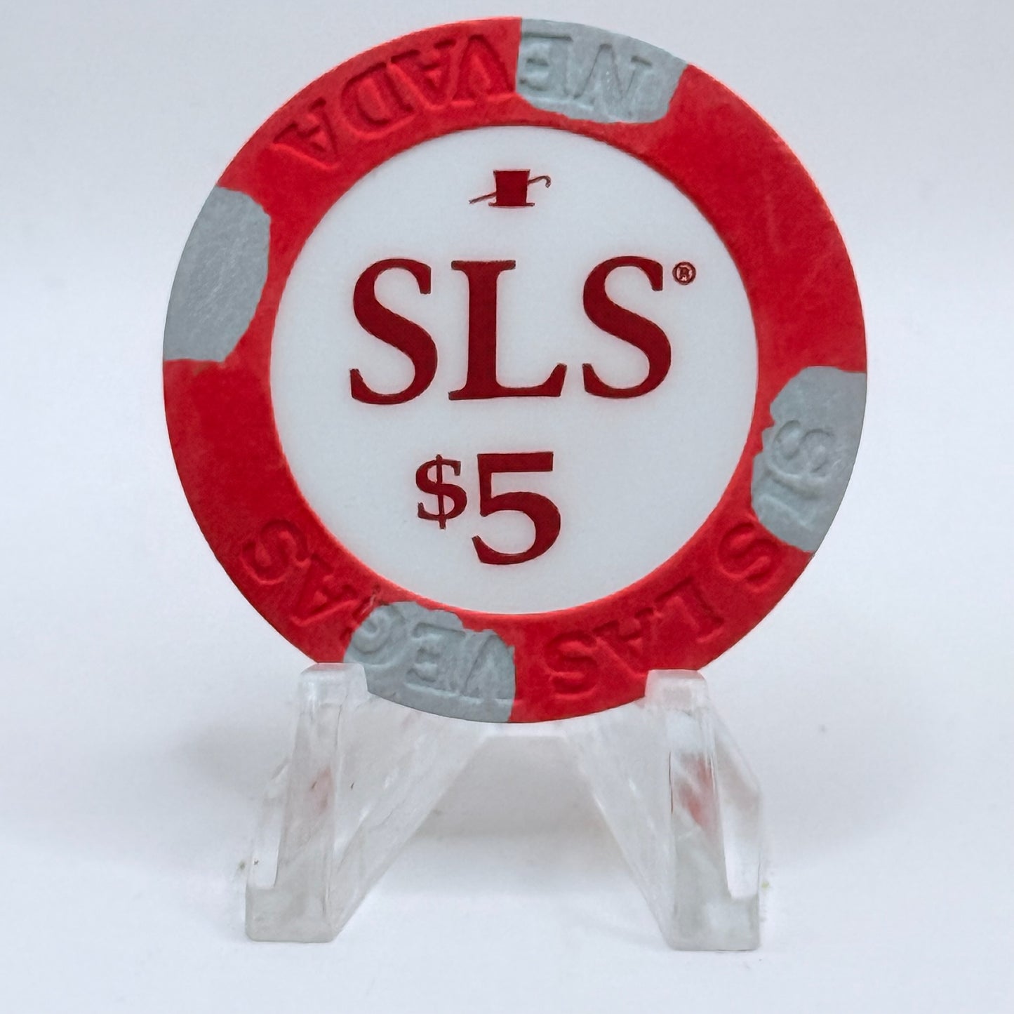 SLS Hotel & Casino Las Vegas Nevada 2014 $5 Casino Chip D1563