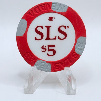 SLS Hotel & Casino Las Vegas Nevada 2014 $5 Casino Chip D1563