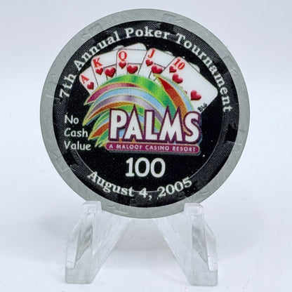 Palms Casino Resort Las Vegas Nevada 2005 '7th Annual CCGTCC' Series 15 $100 NCV Casino Chip E4776