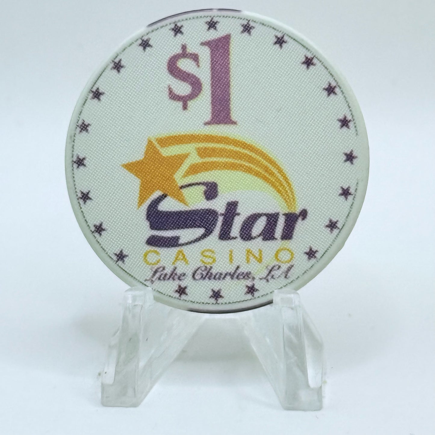 Star - Lake Charles Lake Charles Louisiana $1 Casino Chip
