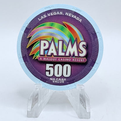 Palms Casino Resort Las Vegas Nevada 2004 '6th Annual CCGTCC' Series 8 $500 NCV Casino Chip E3414
