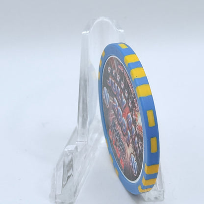 Las Vegas Club Las Vegas Nevada 2001 '4th Of July' LE $10 Casino Chip V9144