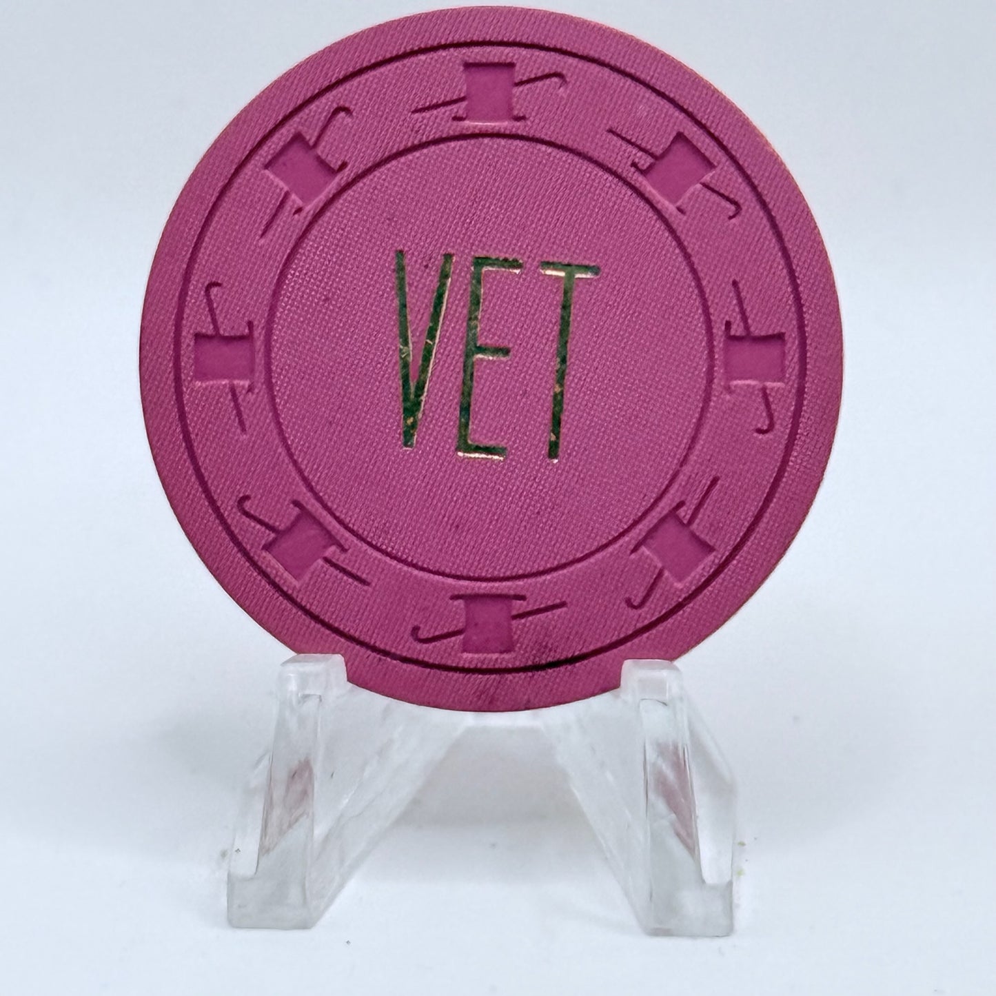 Veteran's Club Casino Chip