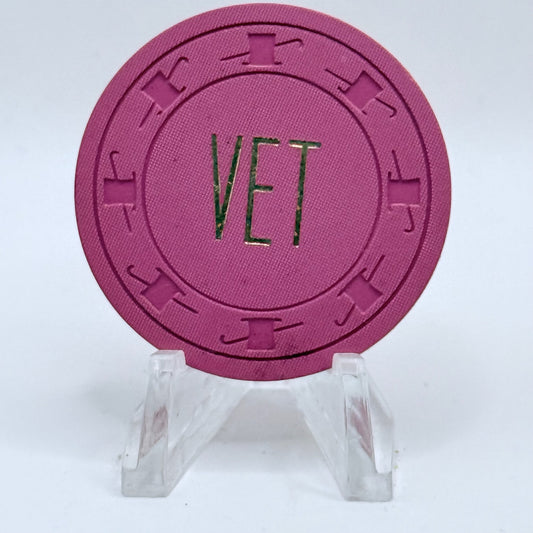 Veteran's Club Casino Chip