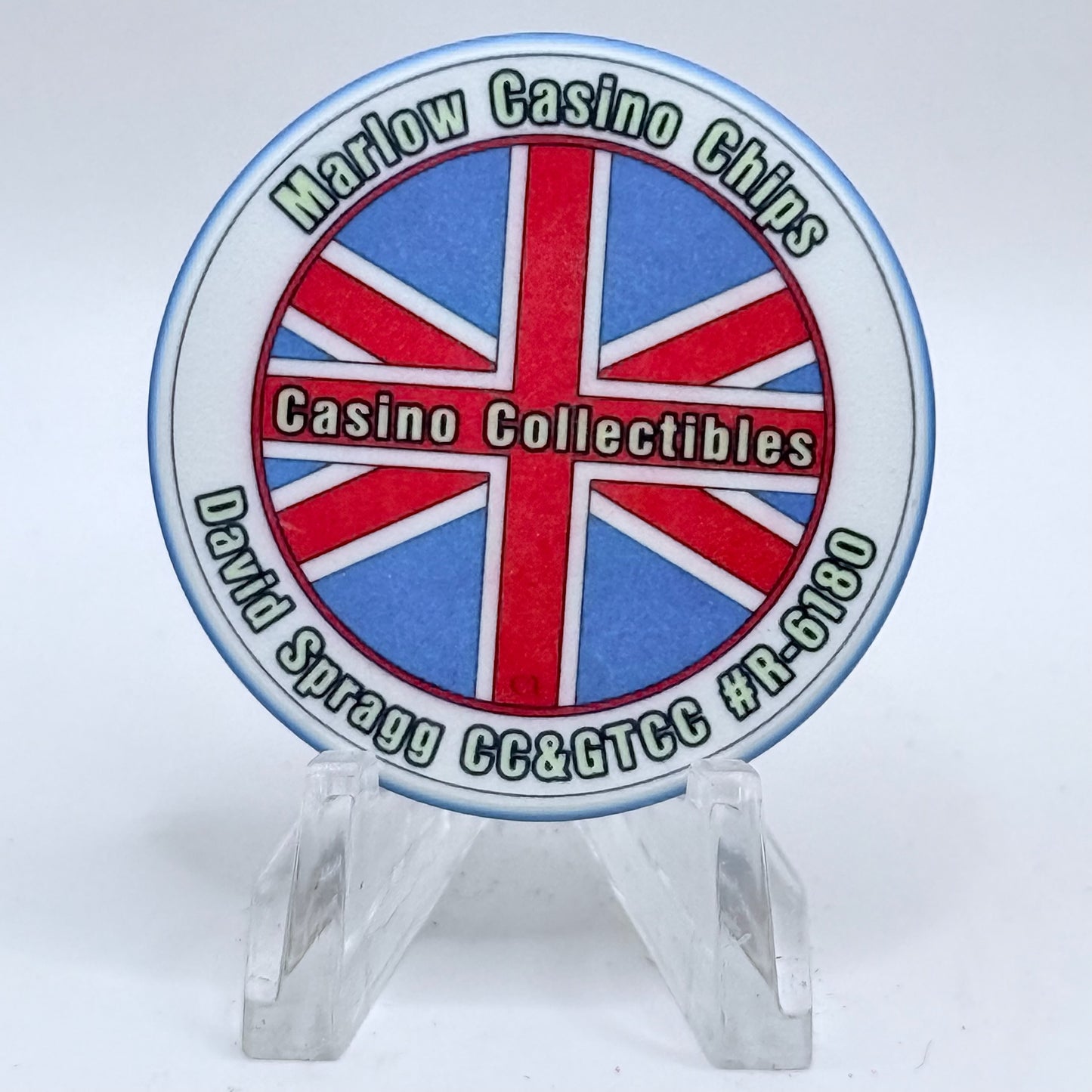 David Spragg London United Kingdom 2005 LE Casino Chip