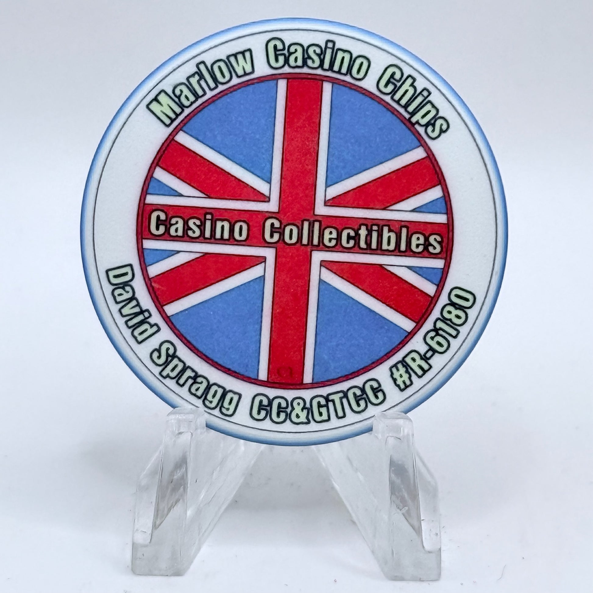 David Spragg London United Kingdom 2005 LE Casino Chip