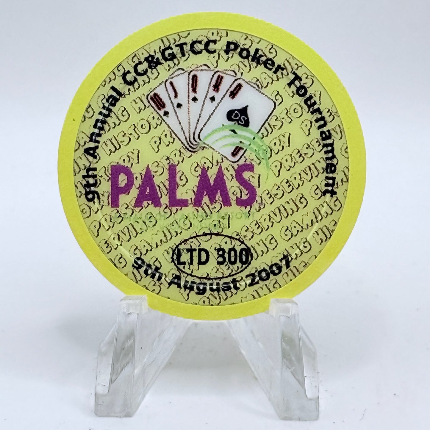 David Spragg London United Kingdom 2007 '9th Annual CCGTCC' LE Odds & Ends Chips
