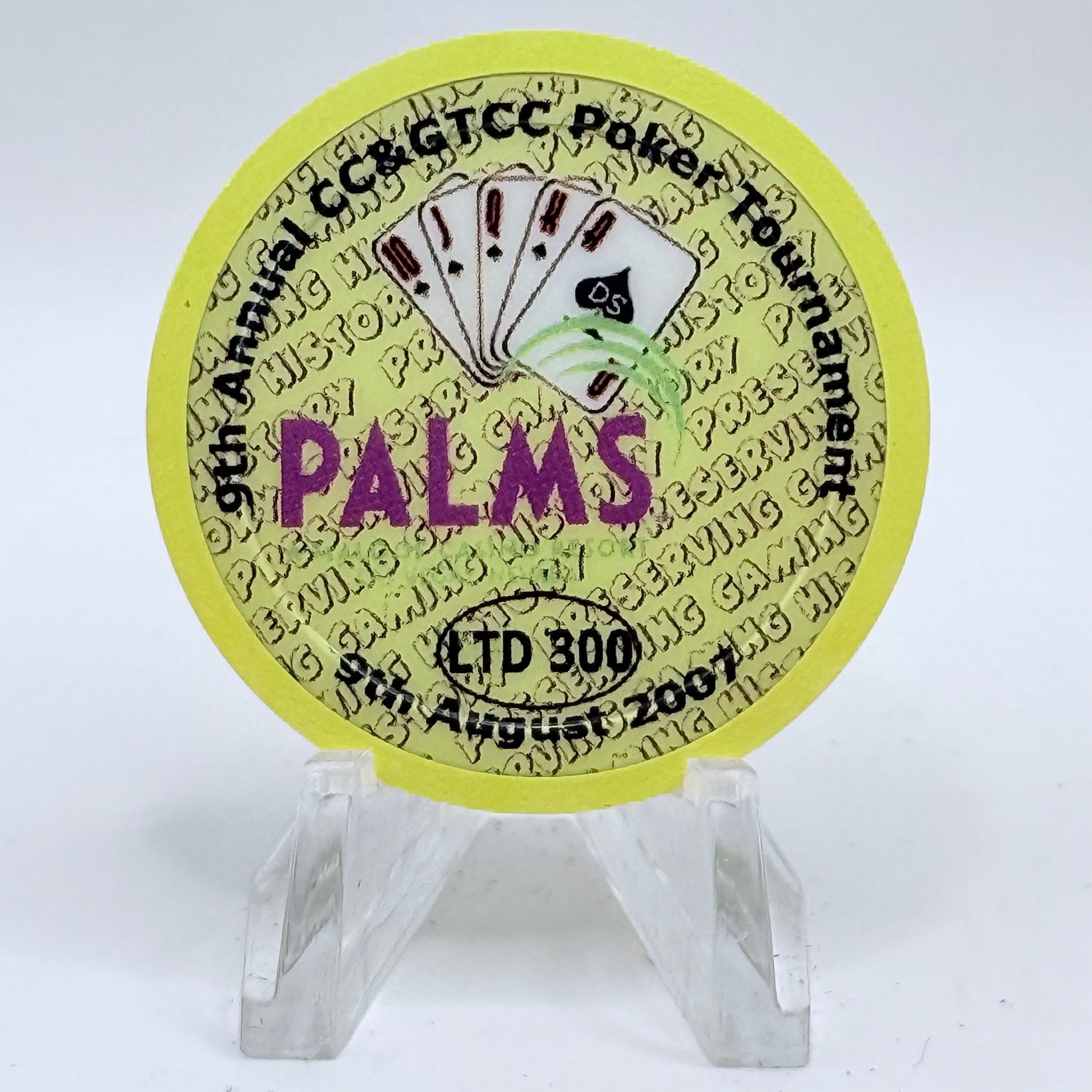 David Spragg London United Kingdom 2007 '9th Annual CCGTCC' LE Odds & Ends Chips
