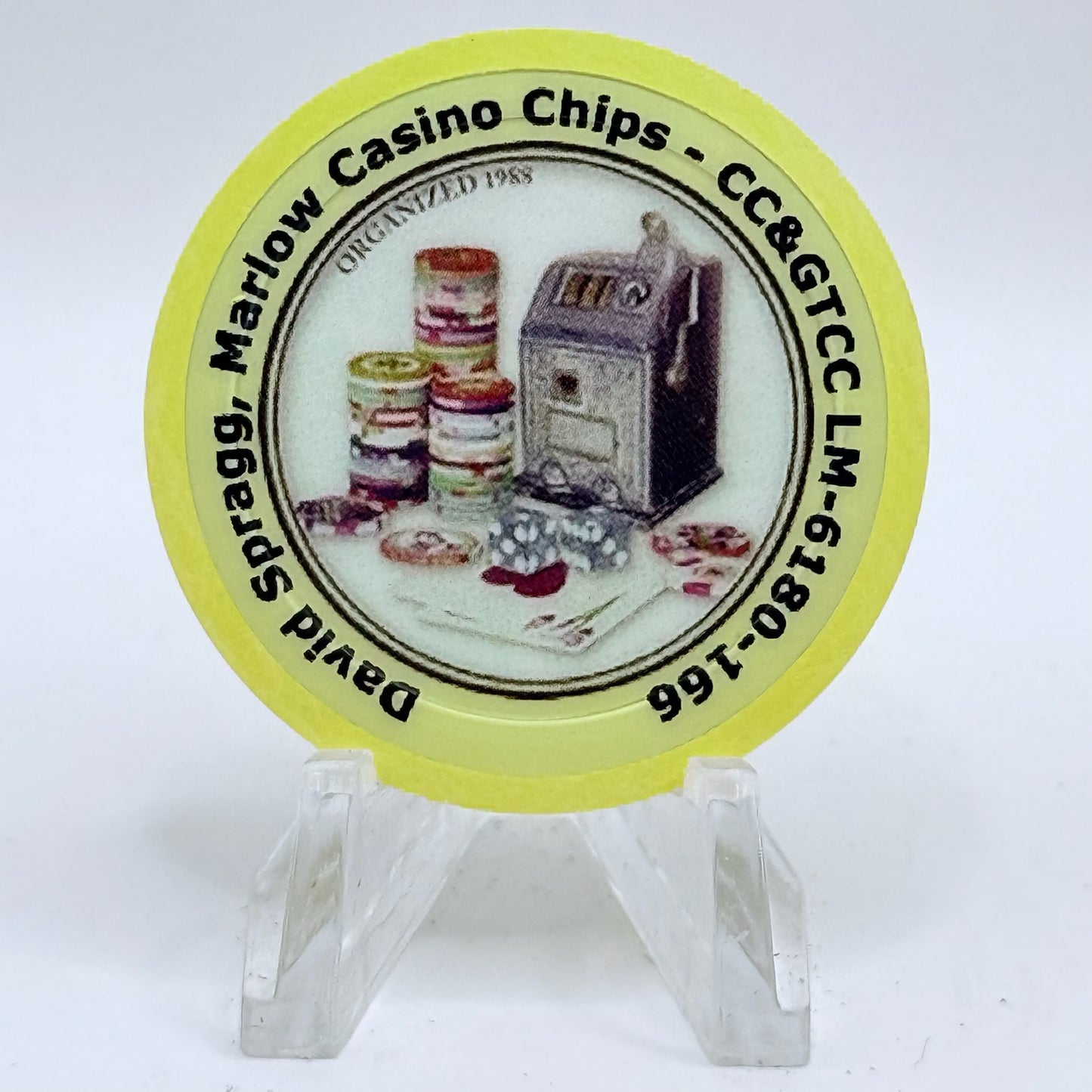 David Spragg London United Kingdom 2007 '9th Annual CCGTCC' LE Odds & Ends Chips