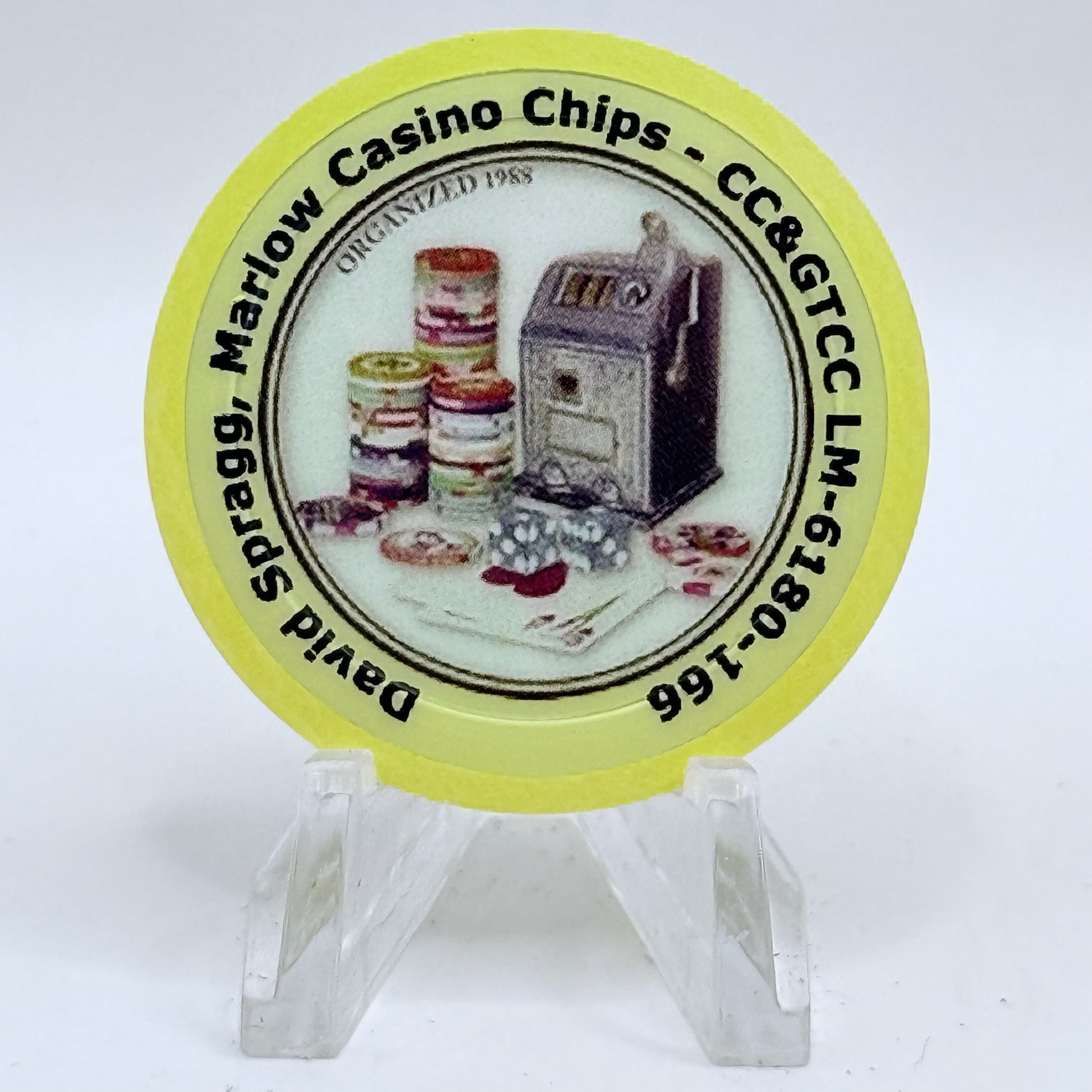David Spragg London United Kingdom 2007 '9th Annual CCGTCC' LE Odds & Ends Chips