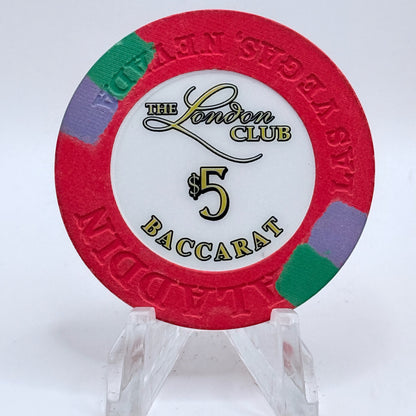 Aladdin Resort & Casino Las Vegas Nevada 2000 Series 30 $5 Casino Chip V7142