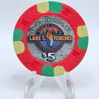 Lake of the Torches $5 Casino Chip