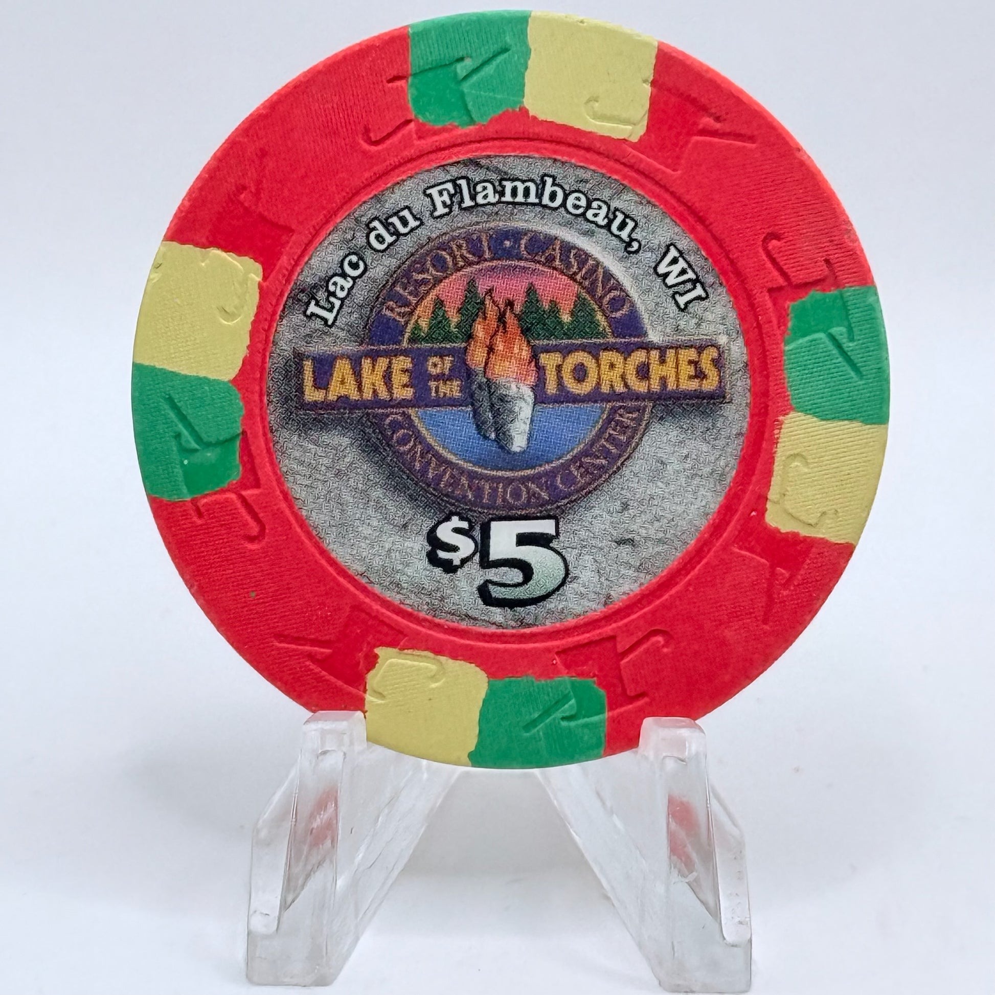 Lake of the Torches $5 Casino Chip