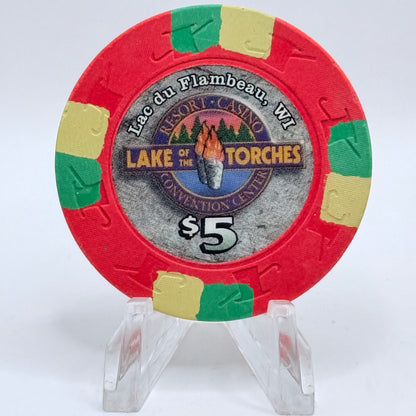 Lake of the Torches $5 Casino Chip