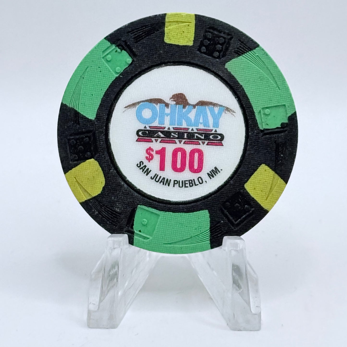 Ohkay Casino Resort and Hotel $100 Casino Chip