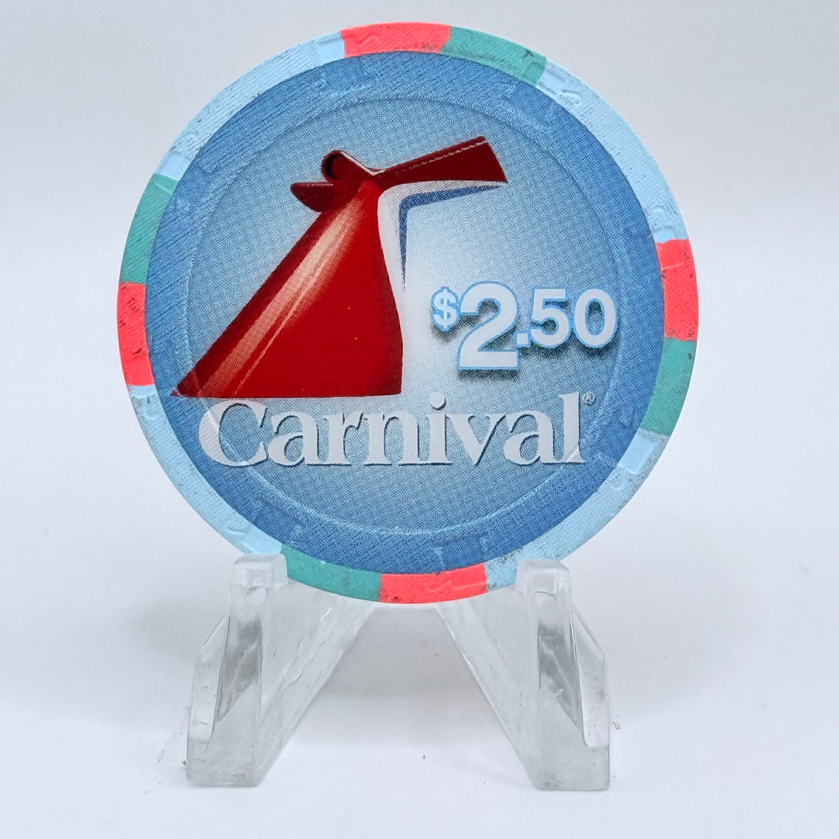 Carnival Cruise Line (Generic) 2019 $2.50 Casino Chip
