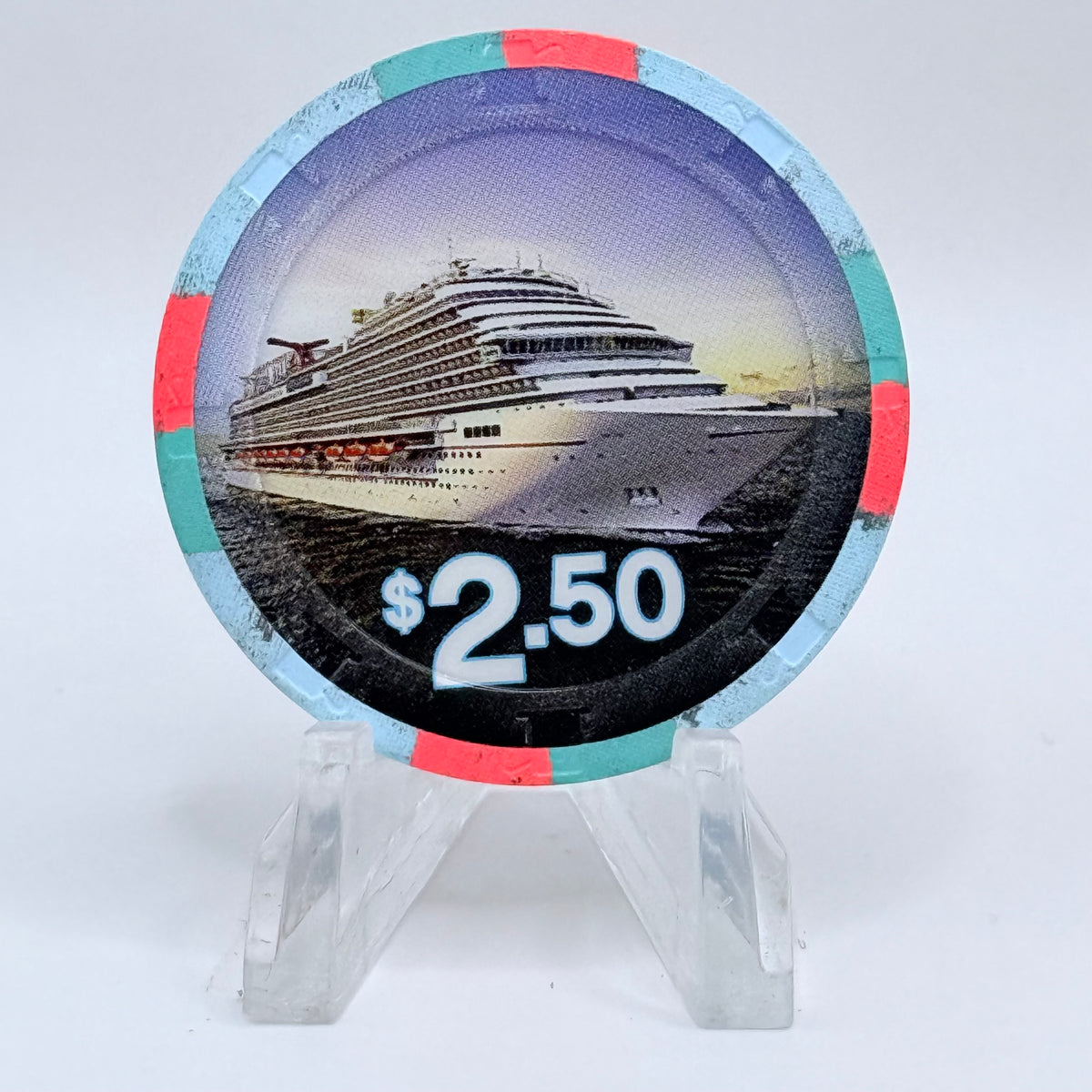 Carnival Cruise Line (Generic) 2019 $2.50 Casino Chip