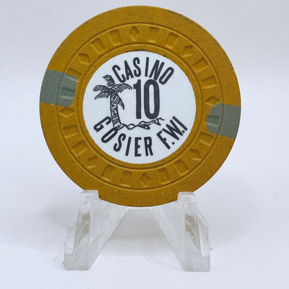 Casino de Gosier Gosier Guadeloupe Series 1 ₣10 Casino Chip