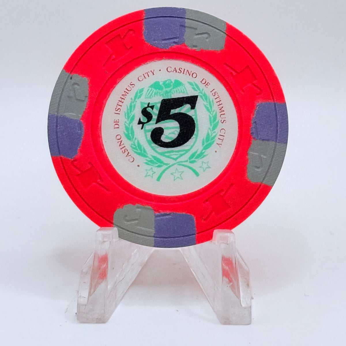 Casino de Isthmus City Isthmus City Advertising Chips $5 Fantasy Chips