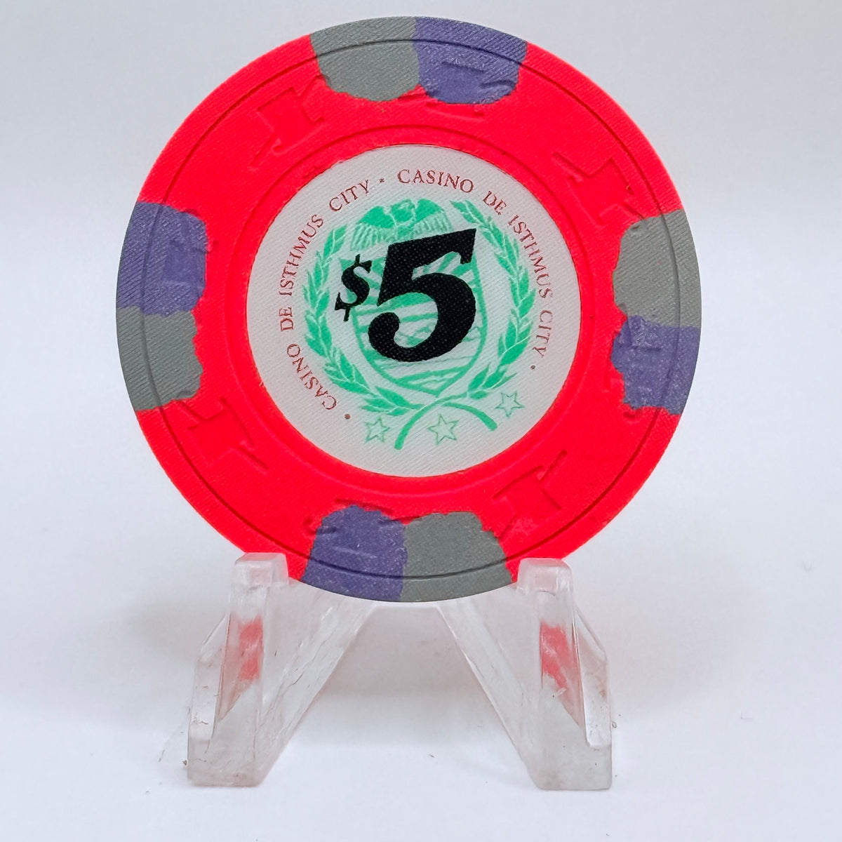 Casino de Isthmus City Isthmus City Advertising Chips $5 Fantasy Chips
