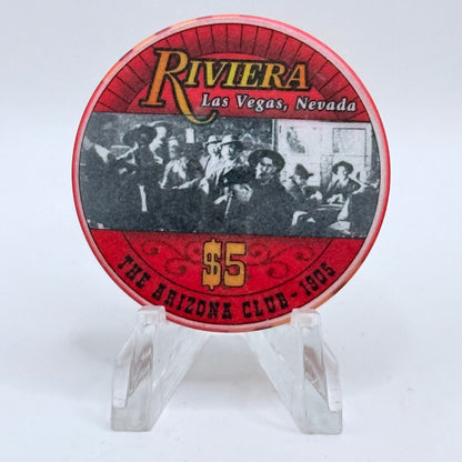Riviera Las Vegas Nevada 2000 LE $5 Casino Chip V7326
