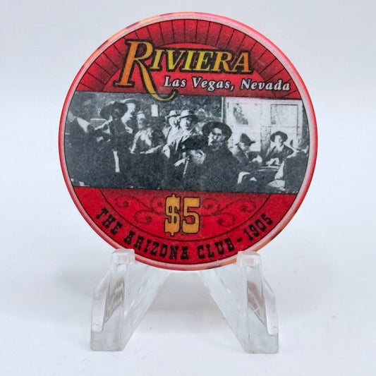 Riviera Las Vegas Nevada 2000 LE $5 Casino Chip V7326