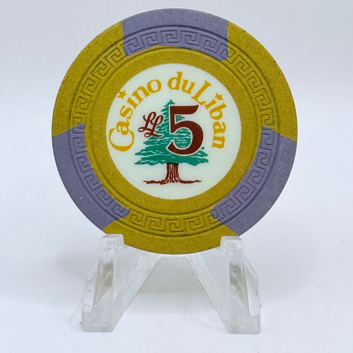 Casino du Liban Maameltein Jounieh Beirut LL5 Casino Chip