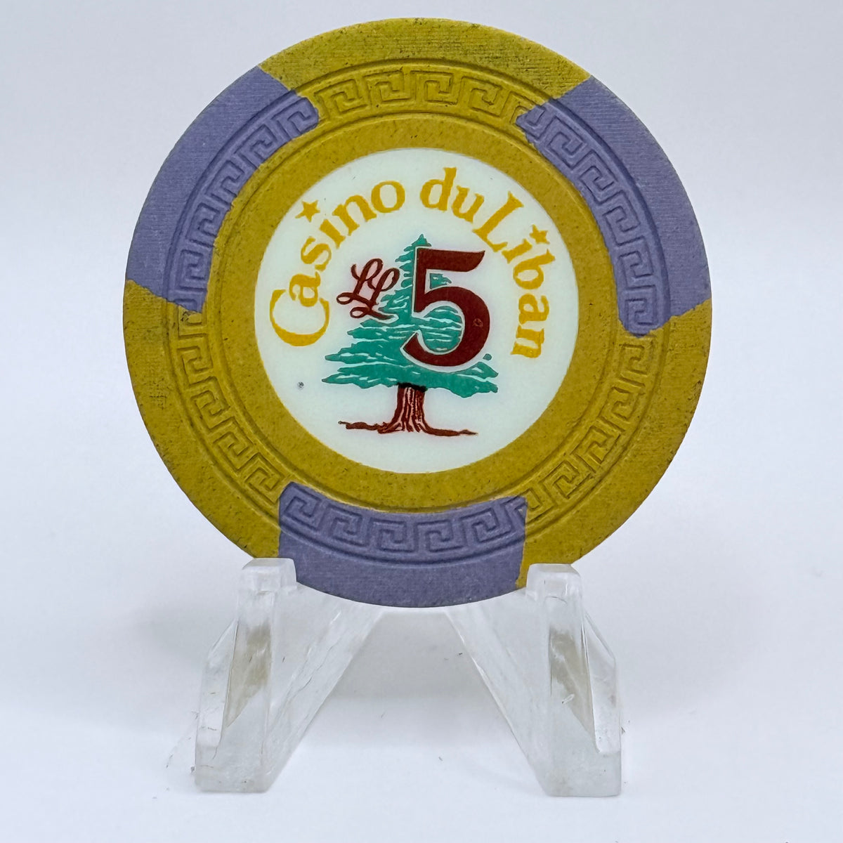 Casino du Liban Maameltein Jounieh Beirut LL5 Casino Chip