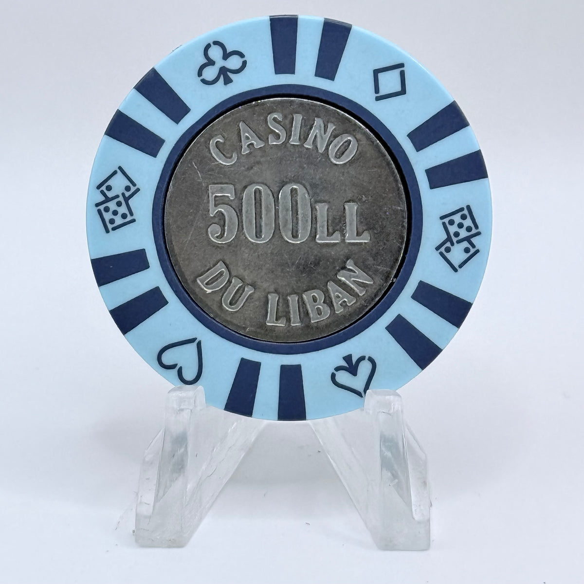 Casino du Liban Maameltein Jounieh Beirut 500LL Casino Chip