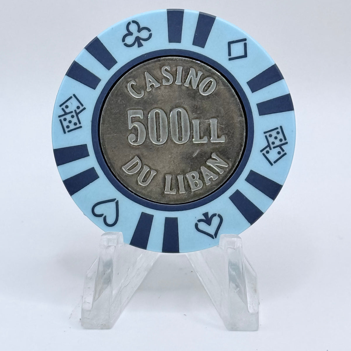 Casino du Liban Maameltein Jounieh Beirut 500LL Casino Chip