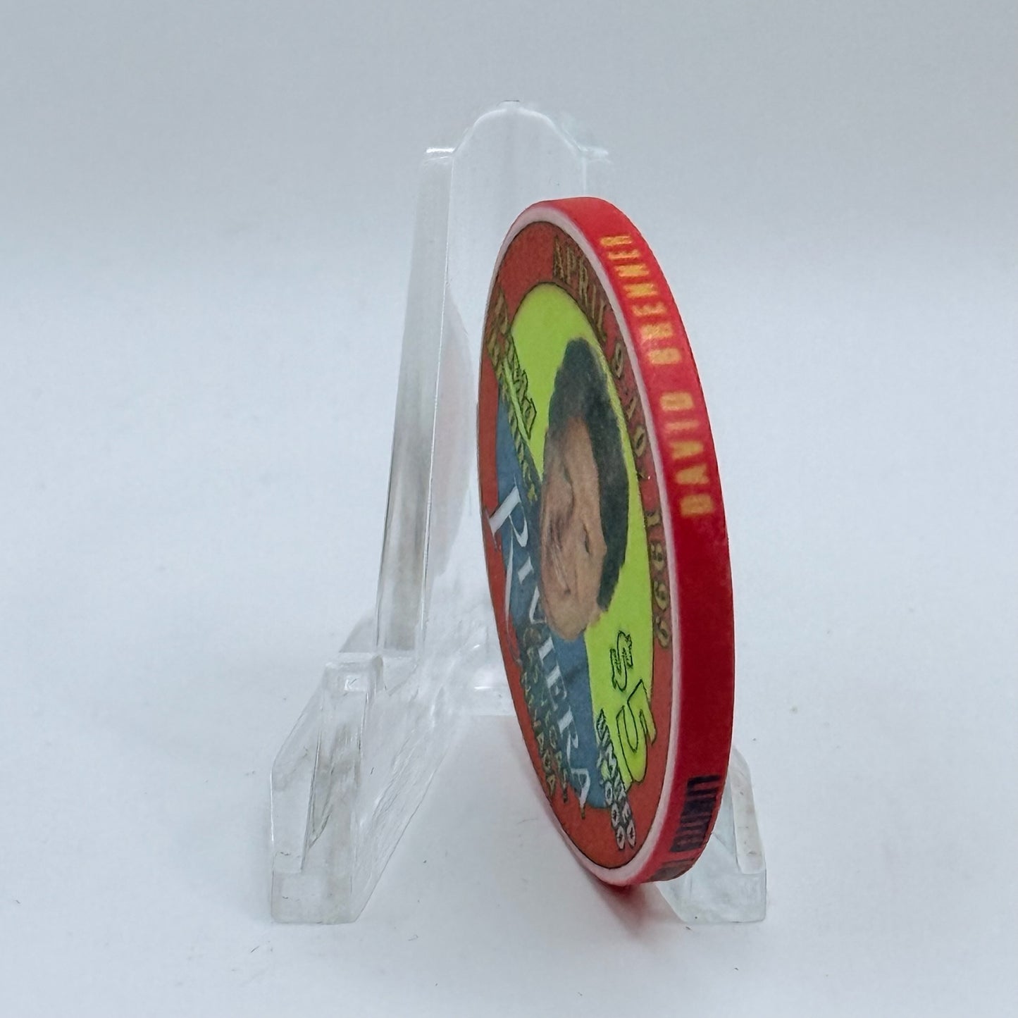 Riviera Las Vegas Nevada 1999 'David Brenner' LE $5 Casino Chip V3325