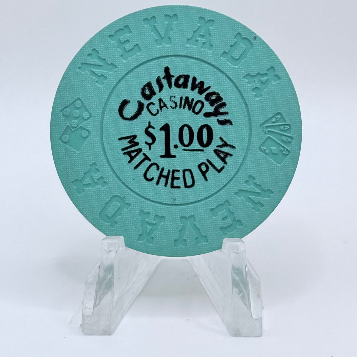 Castaways Las Vegas Nevada 1970s $1 NCV Casino Chip N1447