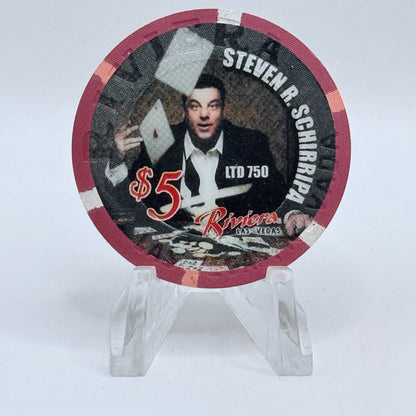 Riviera Las Vegas Nevada 2006 'Goomba Diet' LE $5 Casino Chip E8328