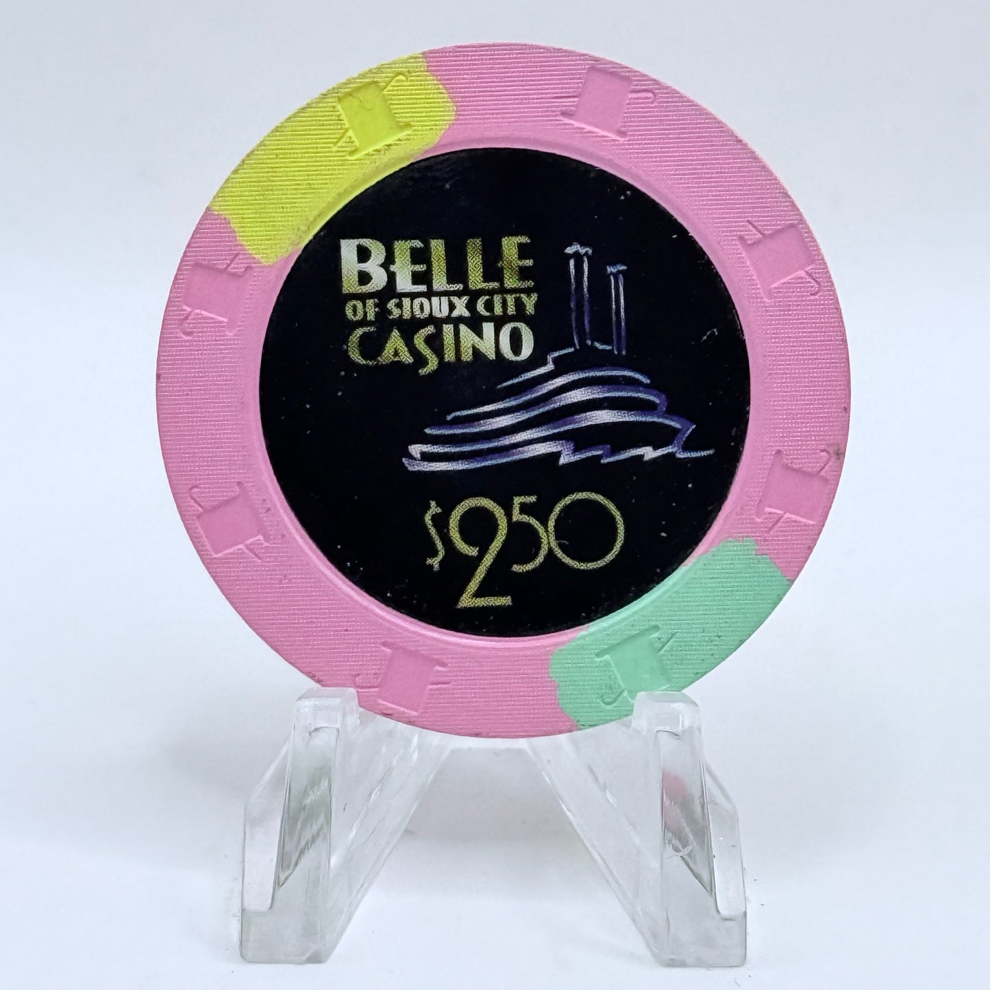 Belle of Sioux City Sioux City Iowa $2.50 Casino Chip