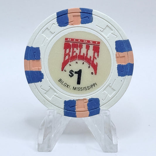 Biloxi Belle Biloxi Mississippi Series 2 $1 Casino Chip