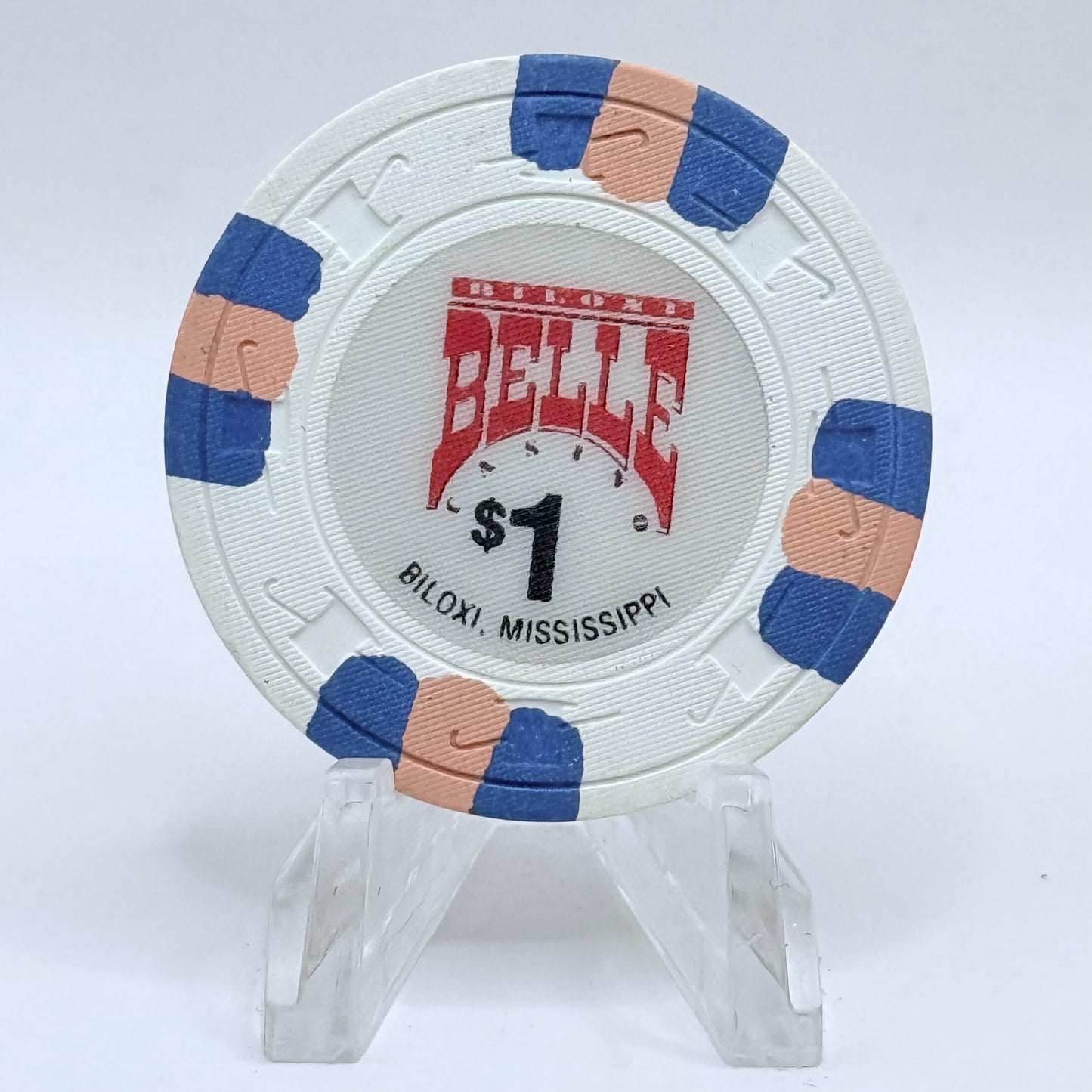 Biloxi Belle Biloxi Mississippi Series 2 $1 Casino Chip