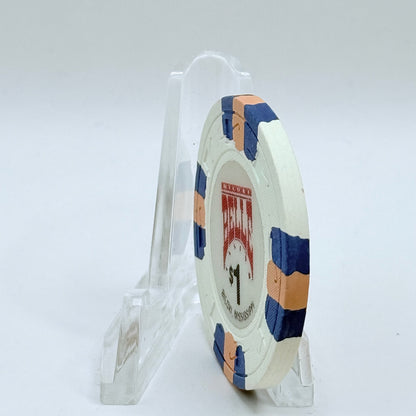 Biloxi Belle Biloxi Mississippi Series 2 $1 Casino Chip