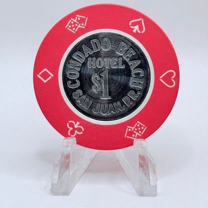 Condado Beach San Juan Puerto Rico Series 5 $1 Casino Chip