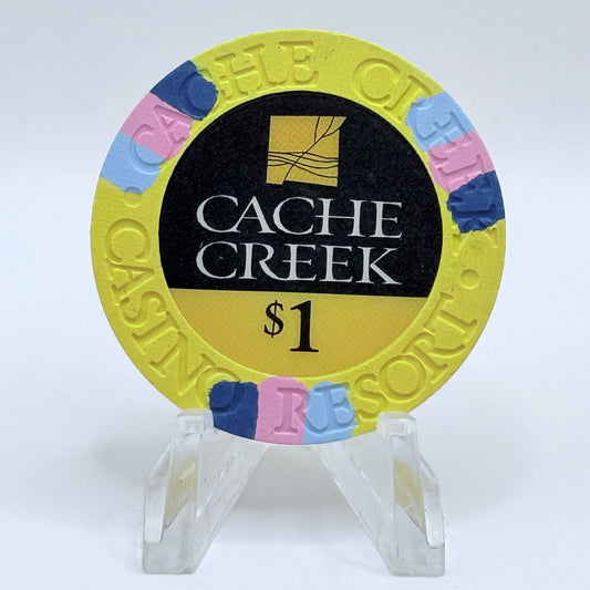 Cache Creek Brooks California $1 Casino Chip