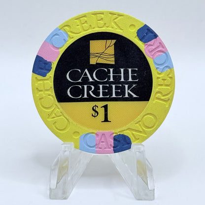 Cache Creek Brooks California $1 Casino Chip