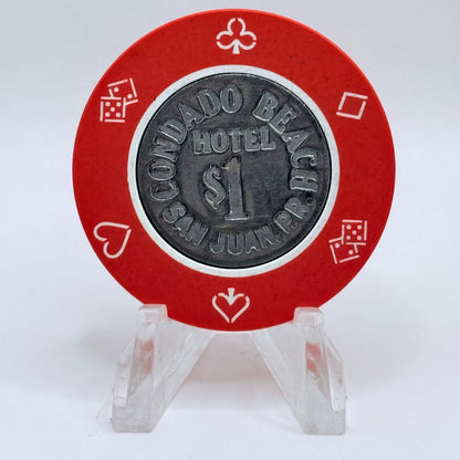 Condado Beach San Juan Puerto Rico Series 5 $1 Casino Chip