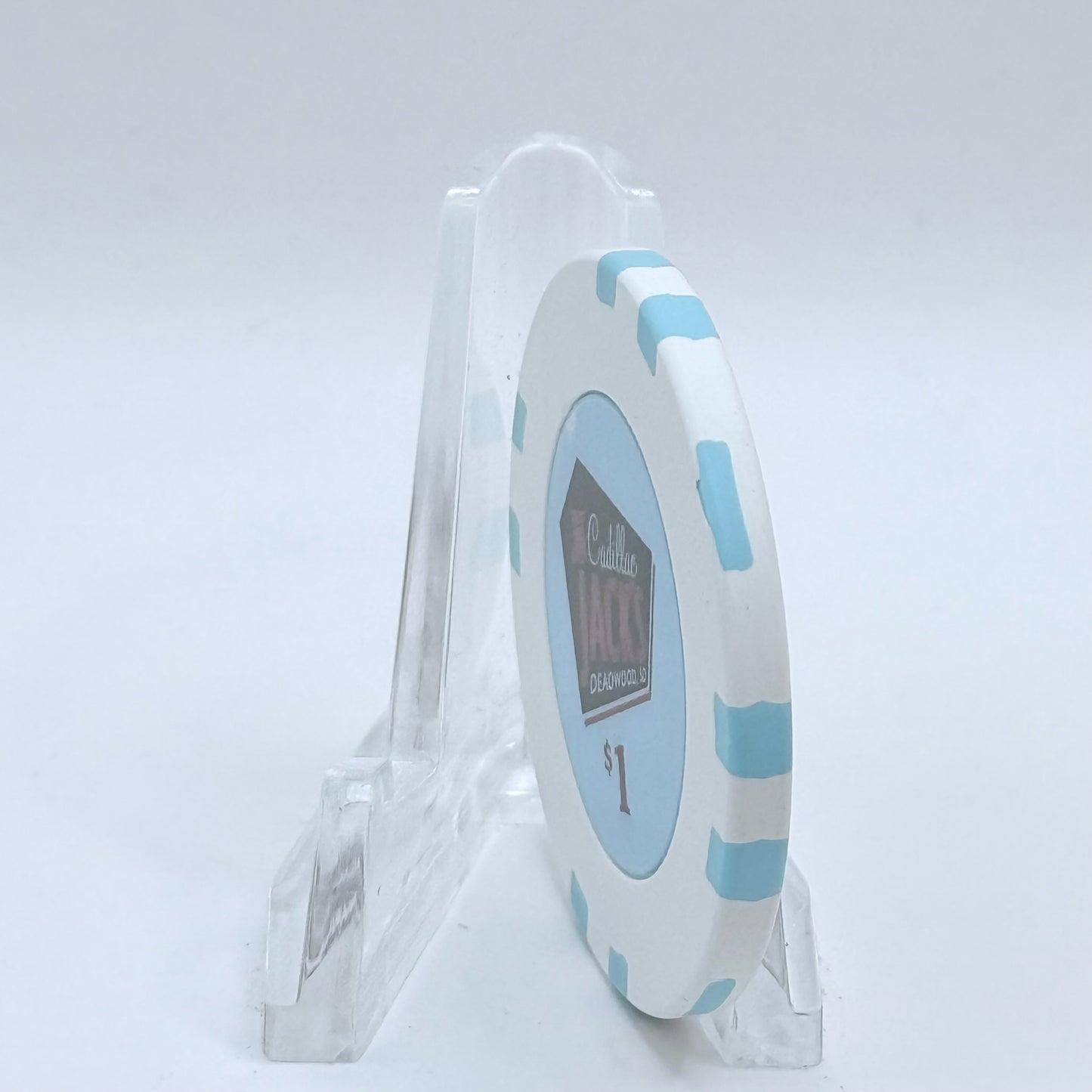 Cadillac Jack's Deadwood South Dakota 2003 $1 Casino Chip D1200