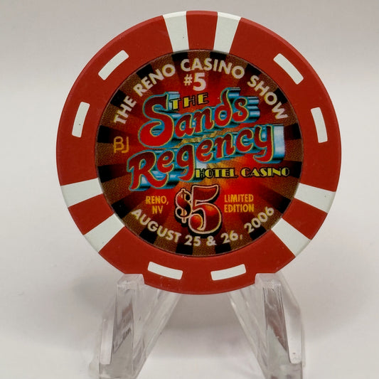 Sands Reno Nevada 2006 LE $5 Casino Chip