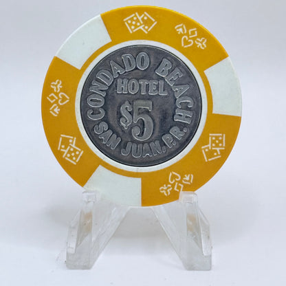 Condado Beach San Juan Puerto Rico Series 5 $5 Casino Chip