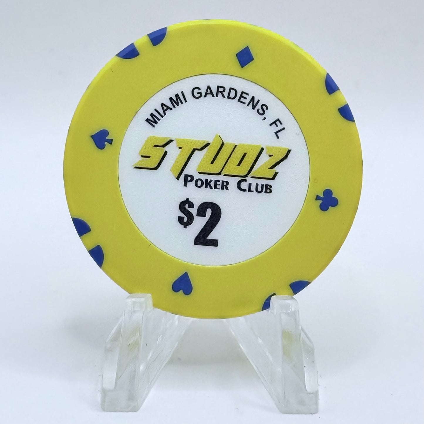 Calder Casino and Race Course Miami Gardens Florida $2 Casino Chip