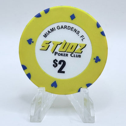Calder Casino and Race Course Miami Gardens Florida $2 Casino Chip