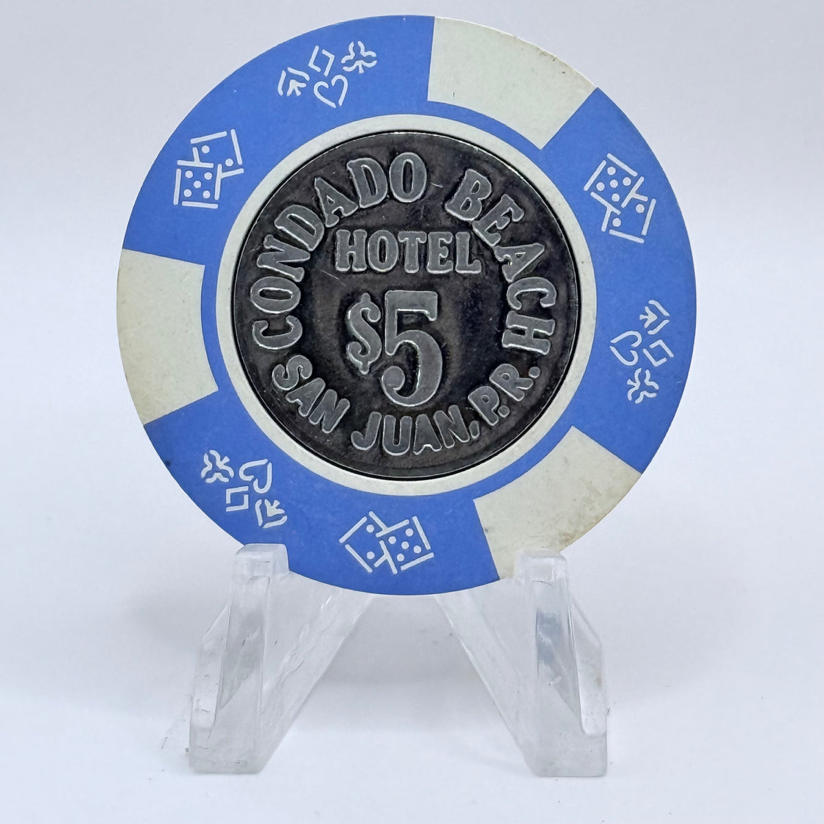 Condado Beach San Juan Puerto Rico Series 5 $5 Casino Chip
