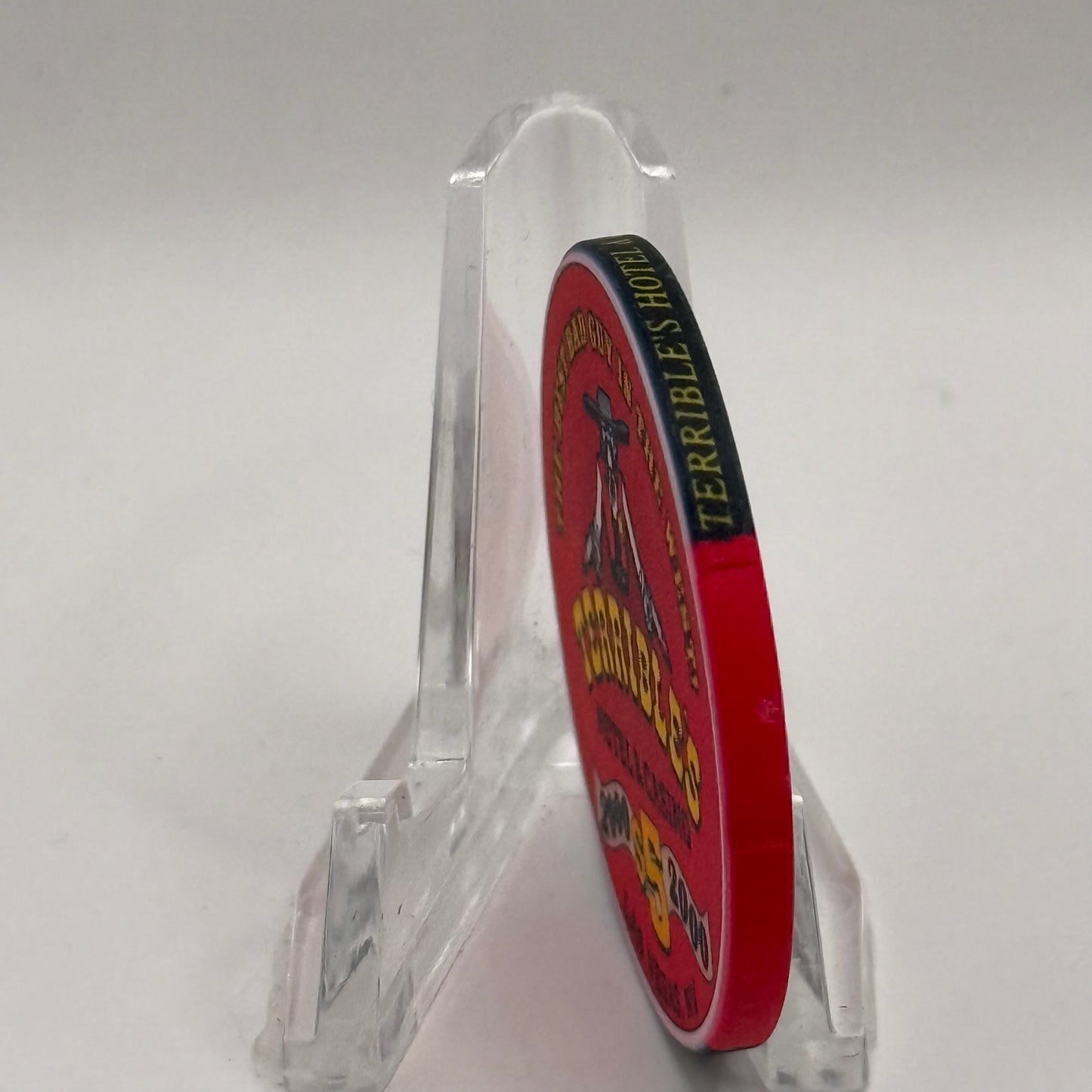 Terrible's Hotel Casino Las Vegas Nevada 2000 'Grand Opening' LE $5 Casino Chip V7421