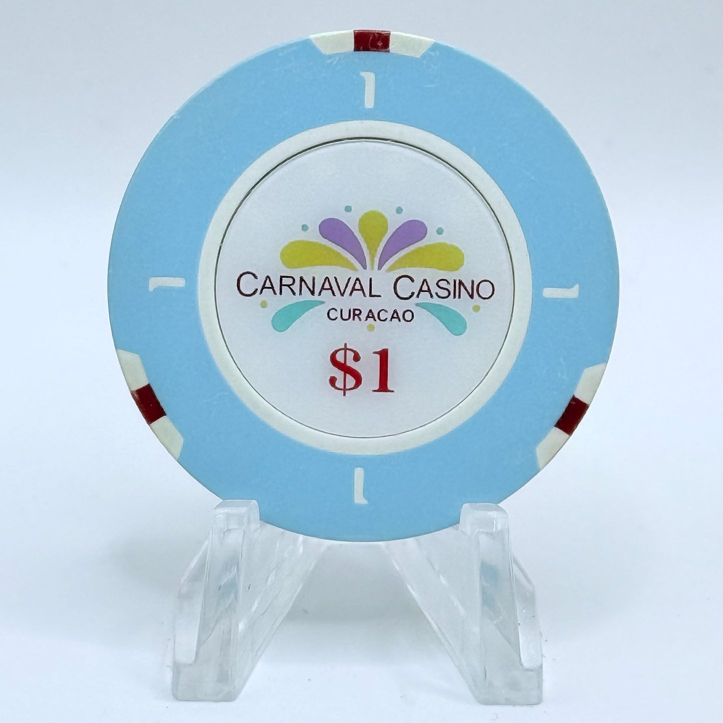 Carnaval Casino (Renaissance Resort) Willemstad Curacao $1 Casino Chip