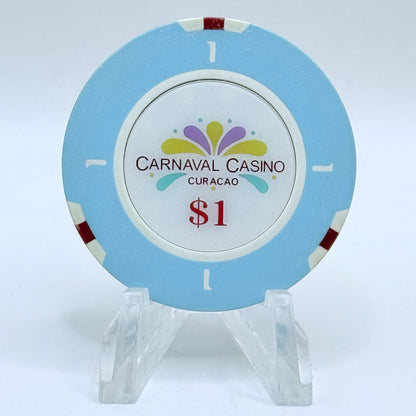 Carnaval Casino (Renaissance Resort) Willemstad Curacao $1 Casino Chip